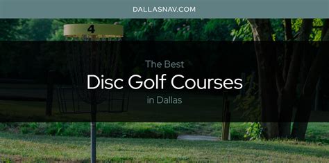 disc golf courses dallas|disc golf dallas texas.